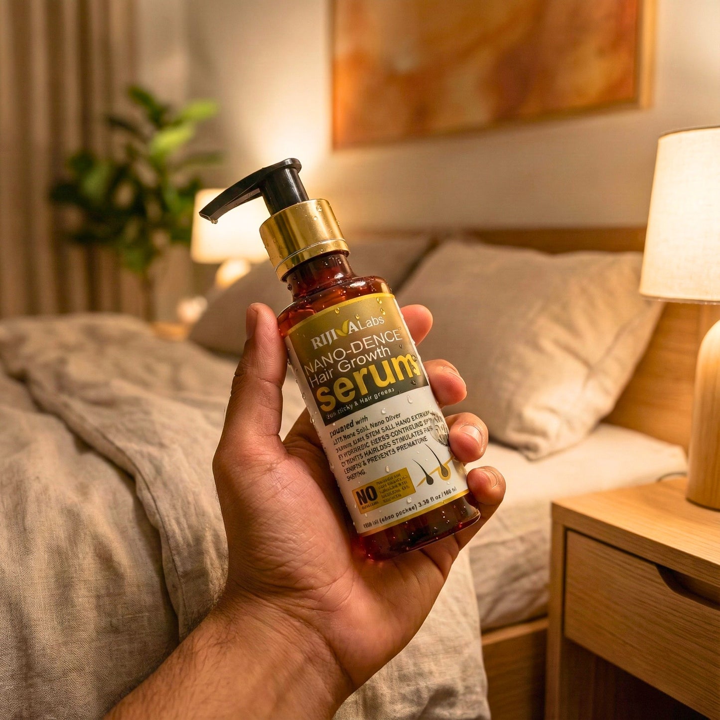 NANO-DENCE Hair Growth Serum for all hair problems (100 ML)